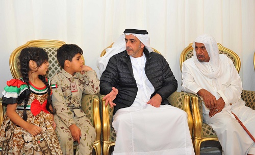 Saif bin Zayed offers condolences to family of nation's martyr, Suleiman Al Dhohouri